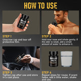 STAY STOKED — stimulation olfactive puissante qui motive lors des séances intensives.