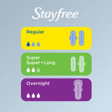 Stayfree Adhesion Douce Attache-Panty — fixation sûre pour ne pas glisser.