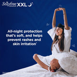 Stayfree Avance XL longueur longue pour la nuit et protection étendue.
