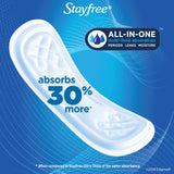 Stayfree Maxi Regular protection anti fuite pour une journée active et sereine