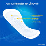 Stayfree Zone Garde Nuit Ample — couverture étendue pour une nuit sereine.