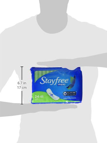 Stayfree zone de protection nocturne exclusive offre une couverture étendue