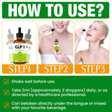 Steblowlly GLP‑1 Gouttes absorption rapide dans l eau