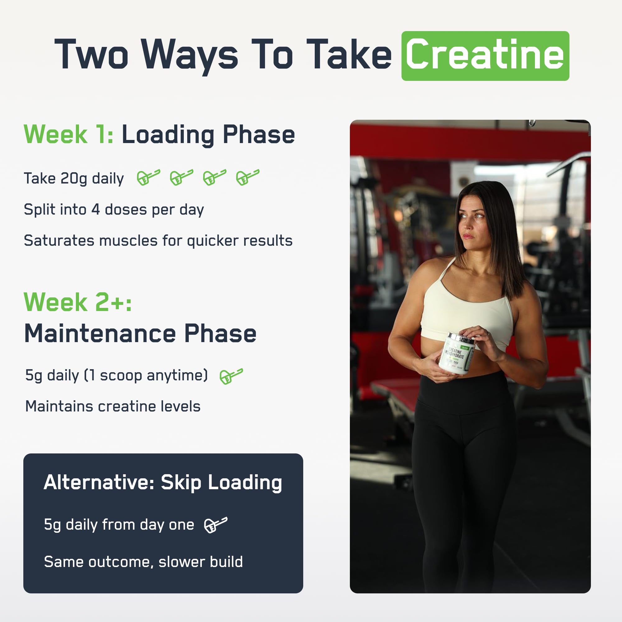 SteelFit Creapure peut soutenir récupération et concentration pendant l'entraînement.