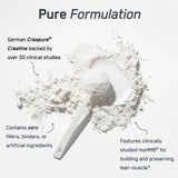 SteelFit Poudre Creatine HMB – flacon ergonomique favorisant une prise quotidienne pratique.