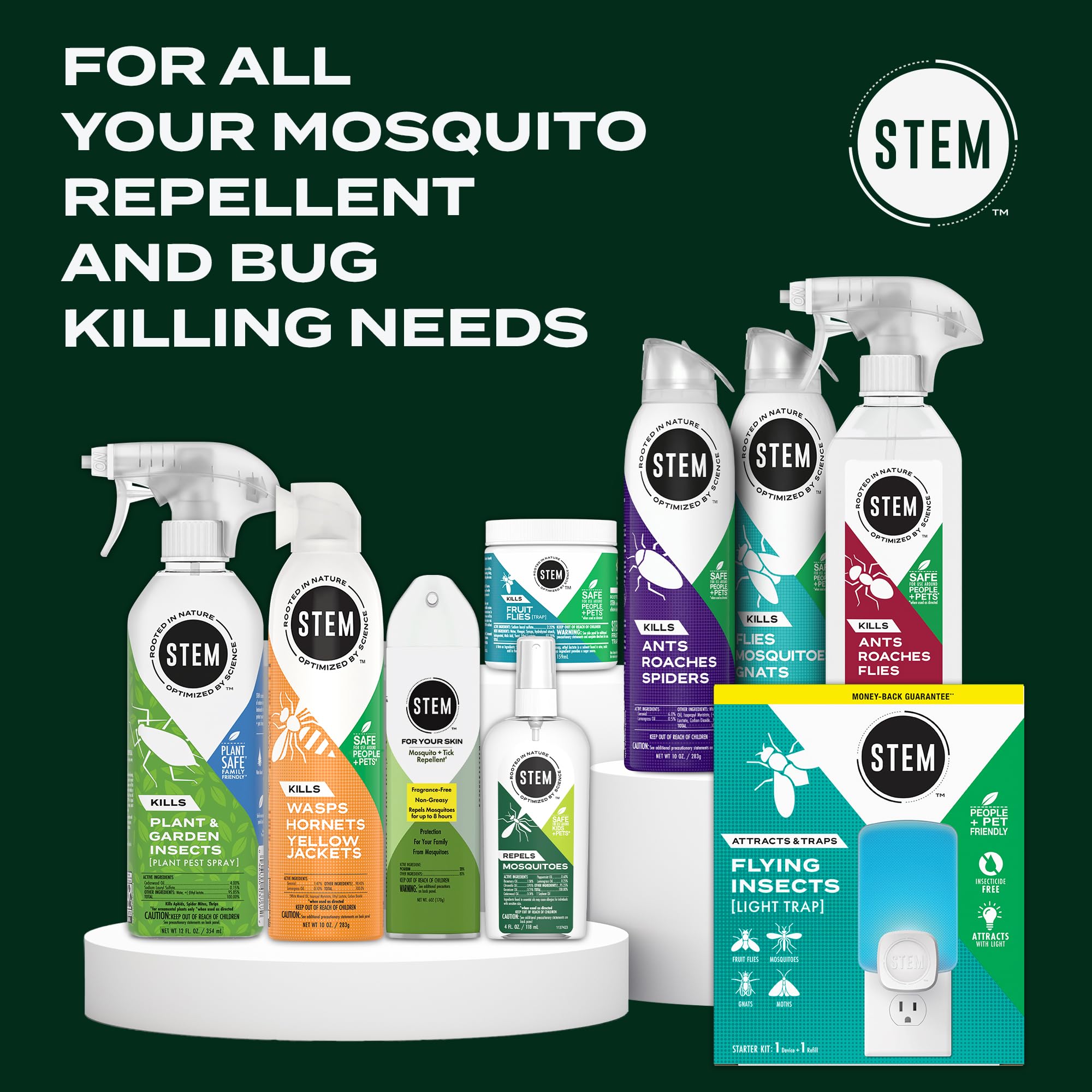 STEM Repels Mosquitoes – formule naturelle optimisée par la science