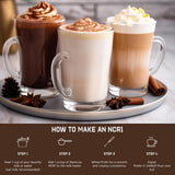 Stemcoa NCR1 mélange eau froide révélant une boisson chocolatée onctueuse