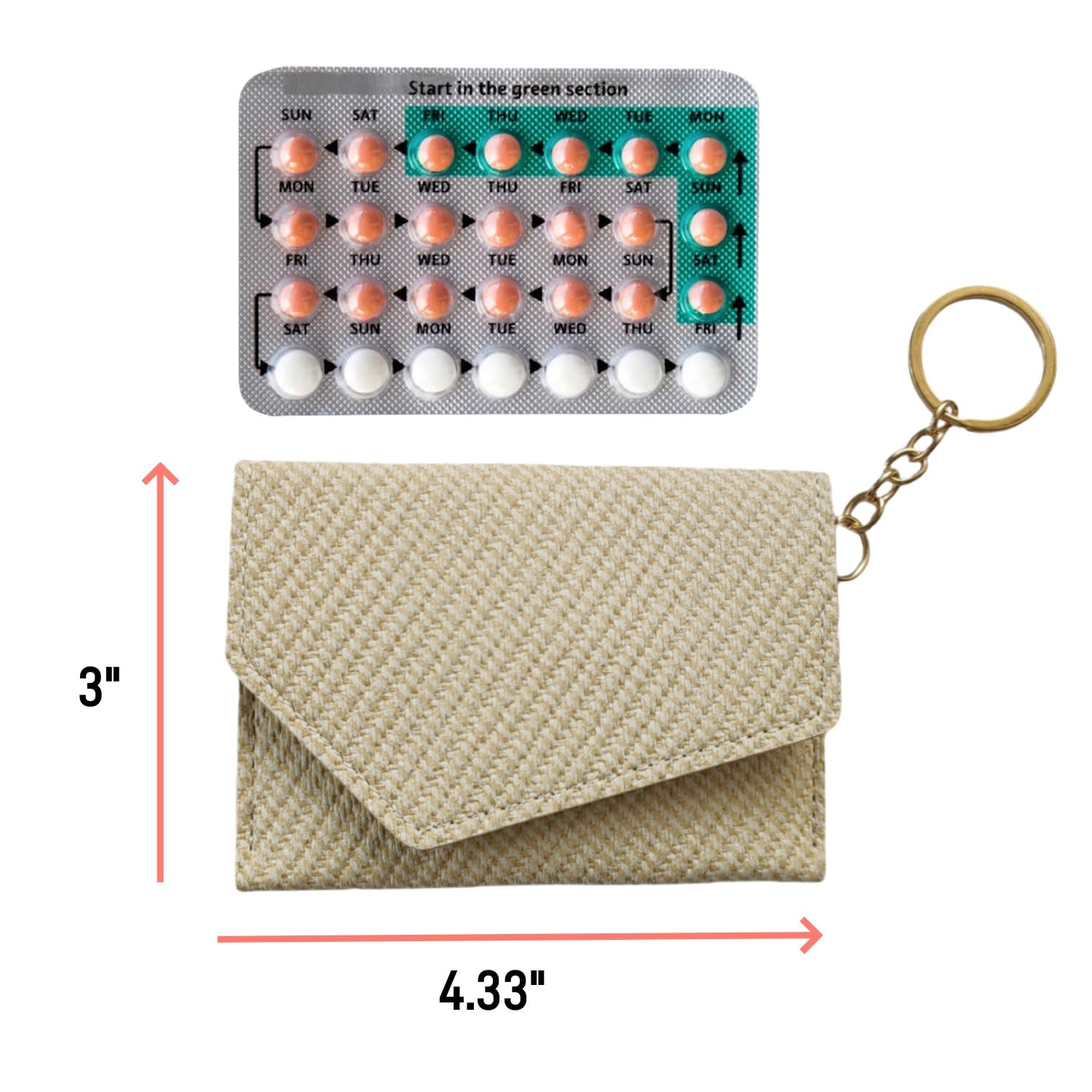 STERCULIA usage quotidien beige pour organiser vos essentiels.