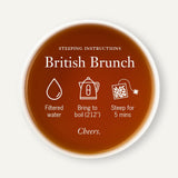 Steven Smith Teamaker British Brunch No.18, arômes-malt-miel-mineral : notes riches et réconfortantes