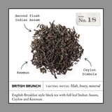 Steven Smith Teamaker British Brunch No.18, boite-sachets : rangement pratique et préparation facilitée