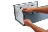 Lampe bleue Stickfrease, support stable et compact.
