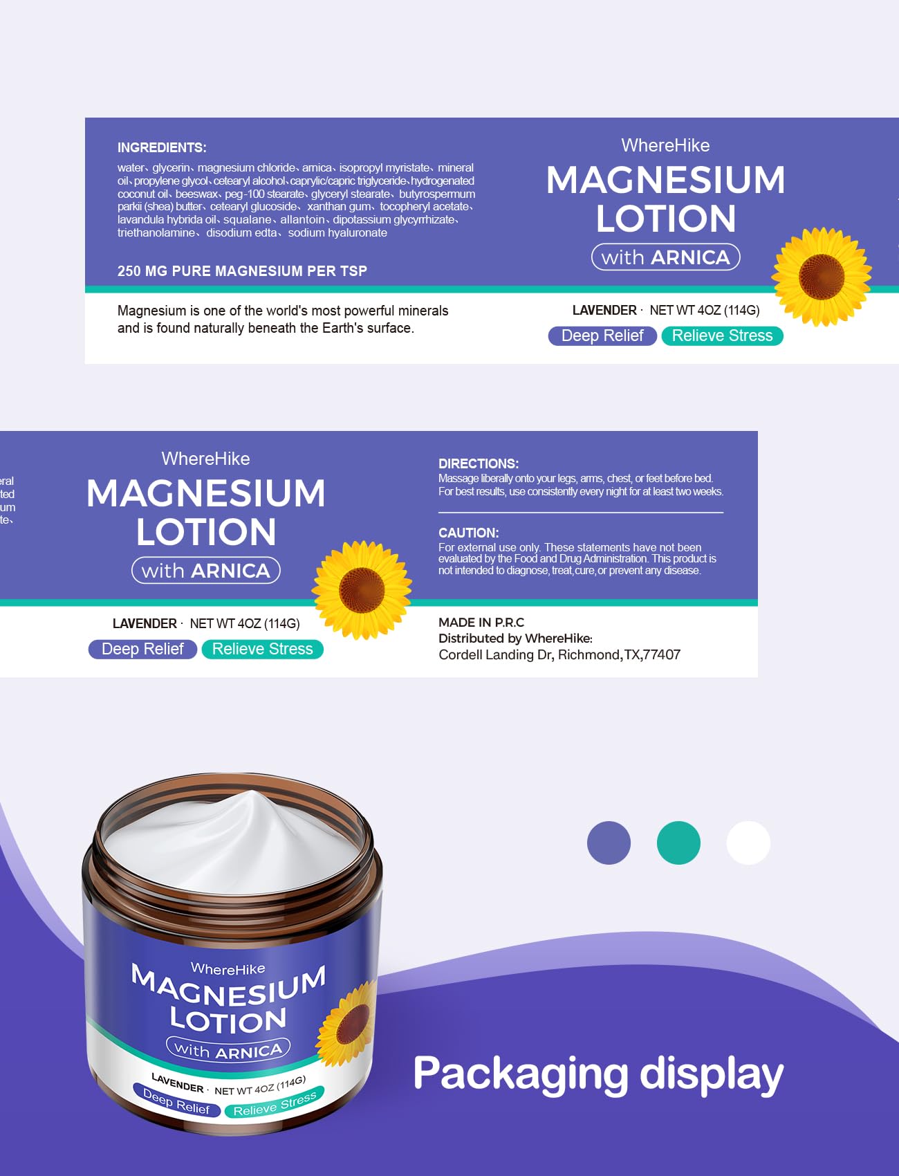 STILIP Magnesium Arnica Lavande – massage zen pour détente ciblée et bien-être