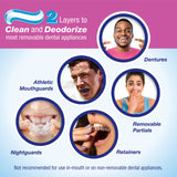 Stim-U-Dent Pâte Denture Anti-Taches: lutte contre café et thé pour un blanc net.
