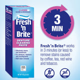 Stim-U-Dent Pâte Denture Frais Menthe: sensation fraîche et haleine durable.
