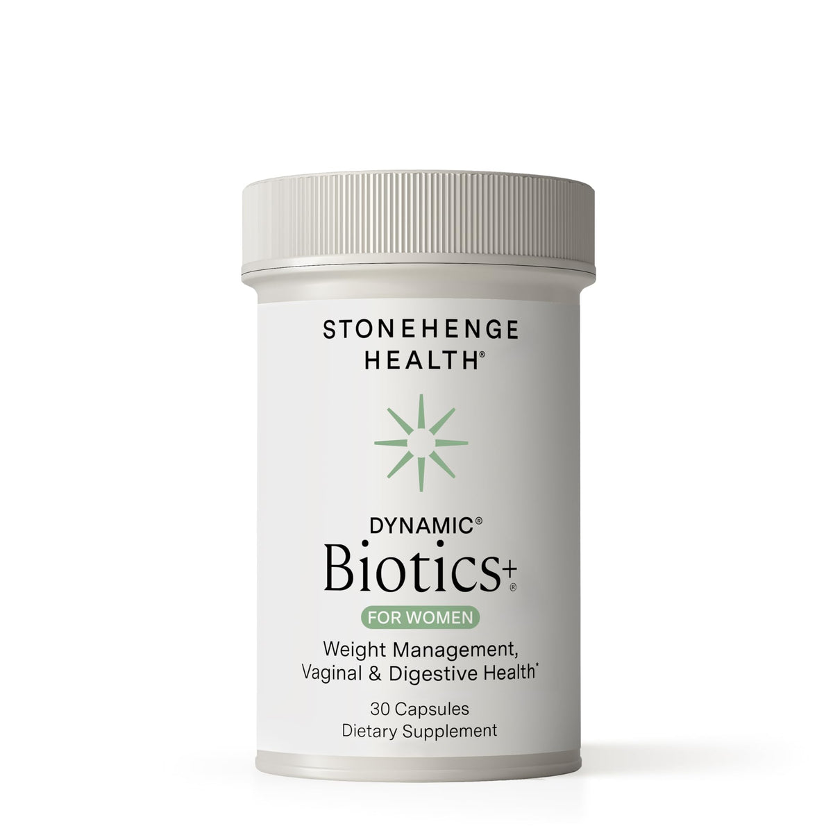Bouteille Stonehenge Health Biotics pour femmes prêt pour l'utilisation quotidienne