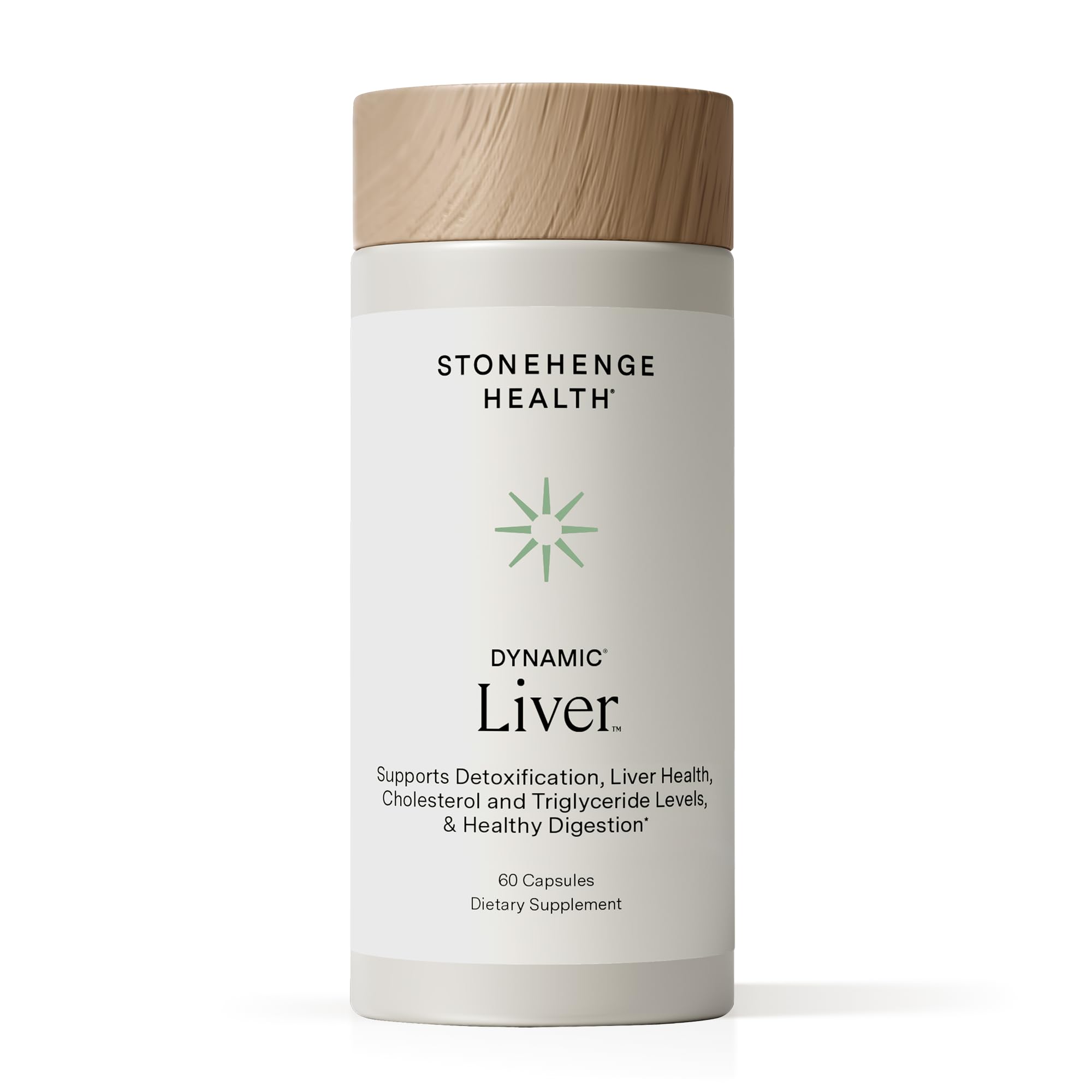 Stonehenge Health Dynamic Liver — Bouteille: soutien foie et énergie naturelle.