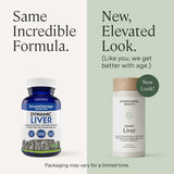 Stonehenge Health Dynamic Liver — Étiquette: informations claires sur la formule à base de chardon-marie.