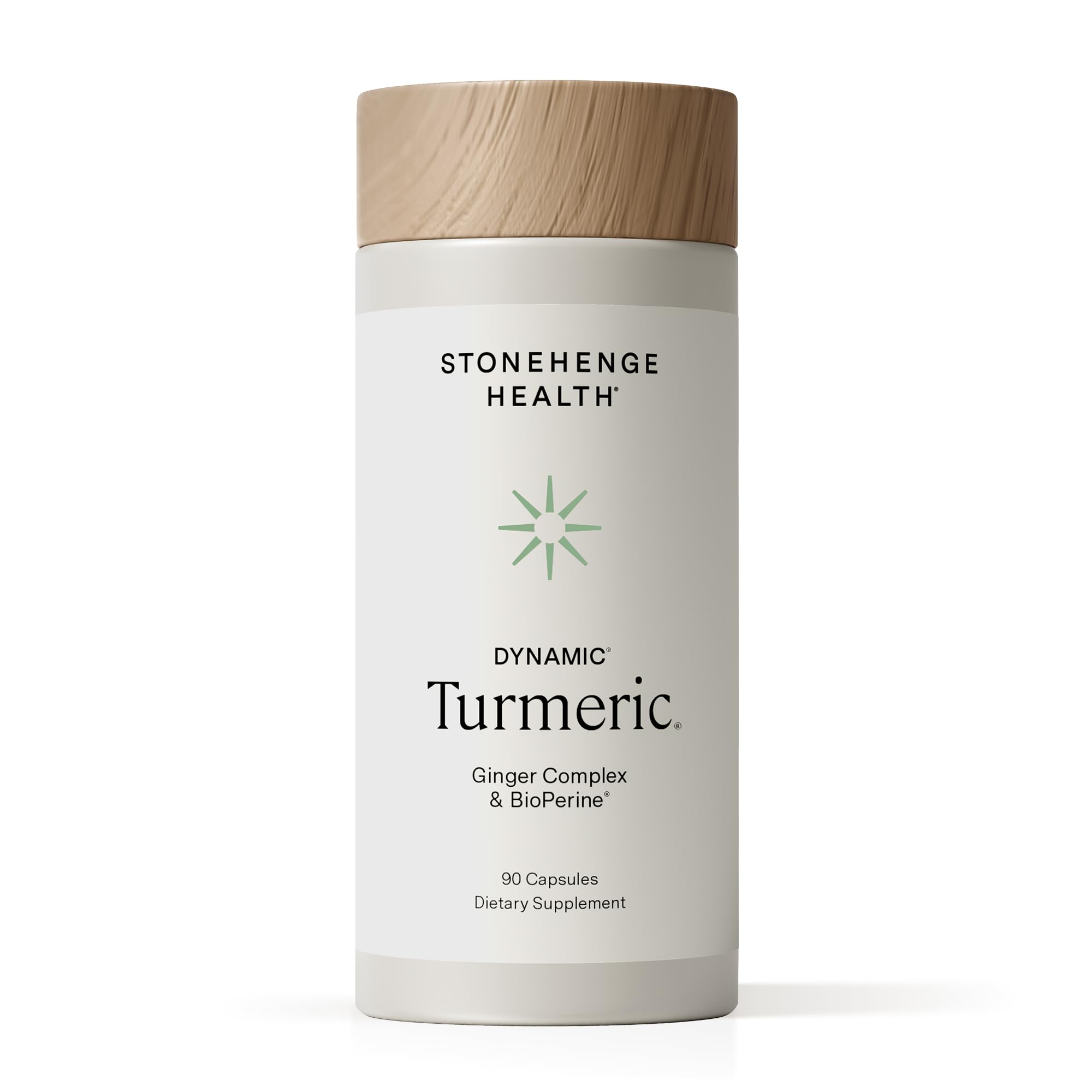 Stonehenge Health curcuminoïdes du curcuma et gingembre - bouteille pratique pour routine quotidienne