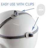 Stonespace Airfit P10: clips de réglage rapides pour un ajustement personnalisé.