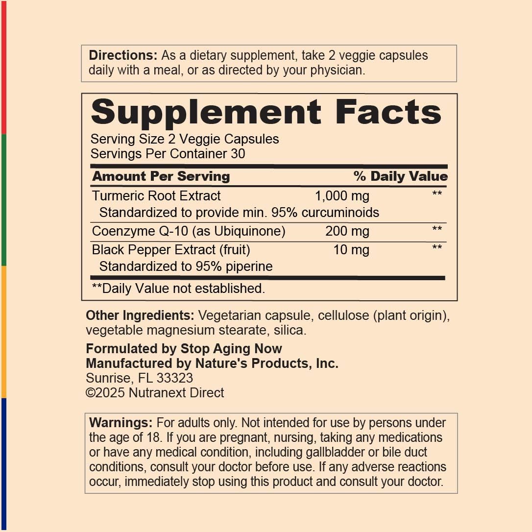 Stop Aging Now BioPerine – extrait-poivre-noir : meilleure absorption possible