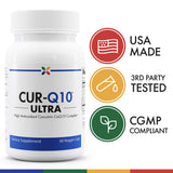 Stop Aging Now CUR-Q10 Ultra Complex : ingrédients curcuma et poivre noir favorisant l’absorption.