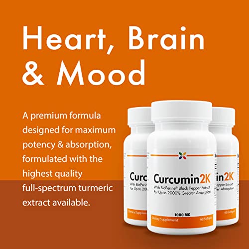 Stop Aging Now Curcumin2K, emballage extérieur, informations claires sur le produit.