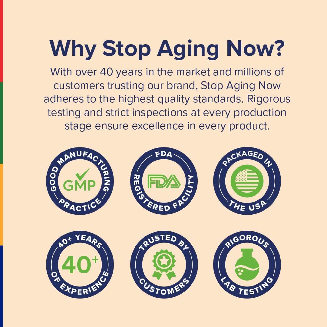 Stop Aging Now packaging-design-sobre : emballage élégant et informatif