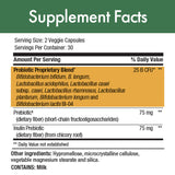 Étiquette PurBiotic Ultra sur la boîte pour repérer rapidement les informations nutritionnelles.