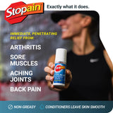 Stopain Gel Roll-On 3oz - Applicateur roll-on facilitant l’application précise.