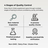 STORM VITALS Sans gluten: adapté à divers régimes alimentaires.