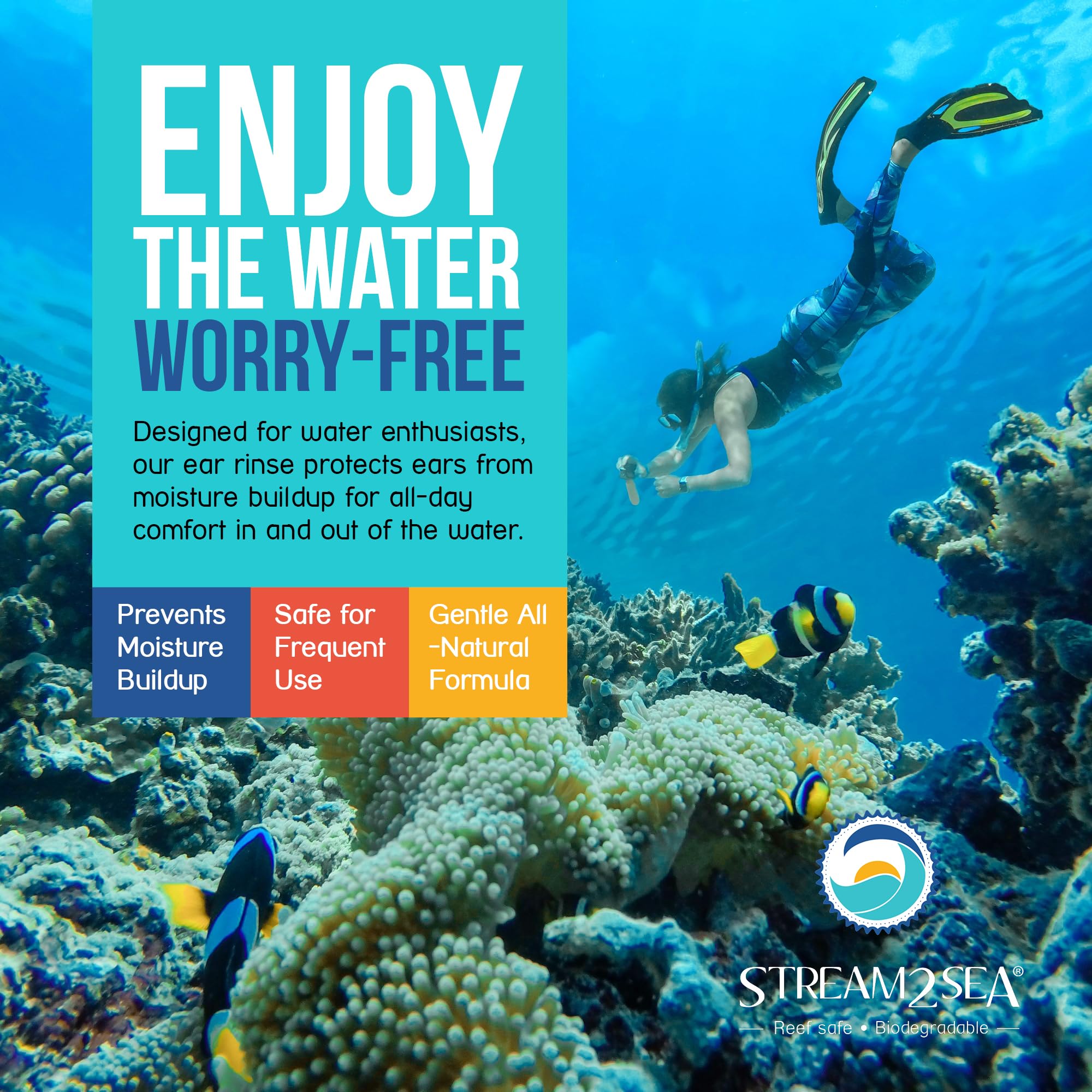 Stream2Sea emballage biodégradable, respectueux de l'océan
