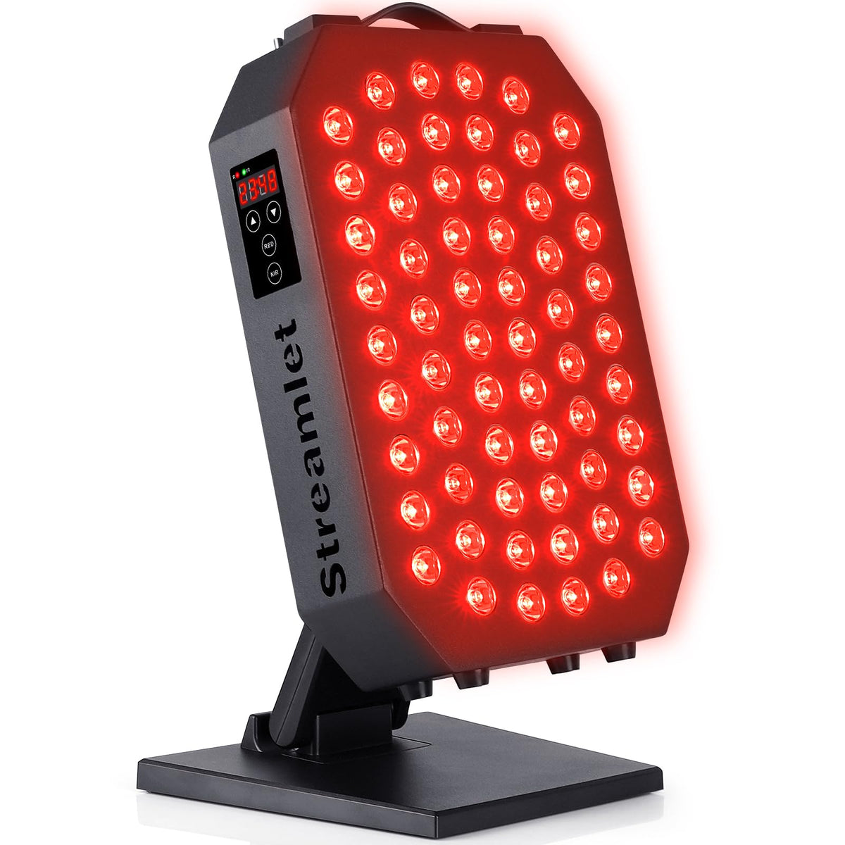 Streamlet Panel, vue d’ensemble: thérapie lumineuse rouge pour peau et récupération à domicile.