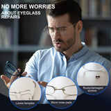 STREBITO vis 16 tailles pour lunettes pour ajustement polyvalent