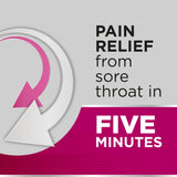 Boîte pratique Strepsils Extra Triple Action Cerise, à emporter facilement.