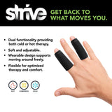 Strive: manchon-doigts-chaud pour réconfort thermique.