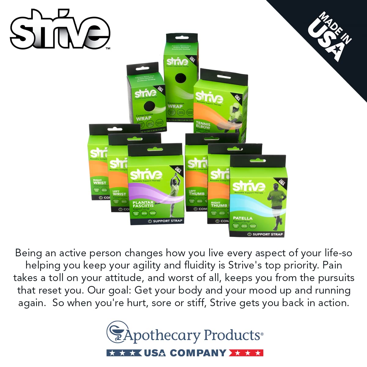 Strive: pack-5-doigts, solution pratique pour trajets et entraînements.