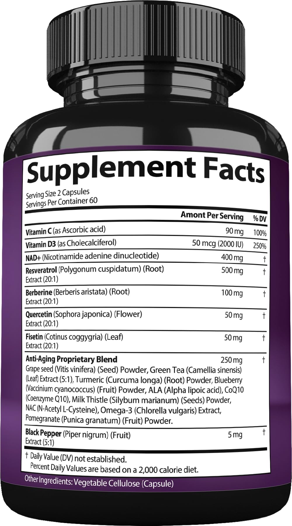 StrongVit etiquette-boite nutritionnelle, emballage clair et informations utiles.