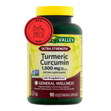 Capsules STS Home Spring Valley Curcuma, cap visuel, manipulation aisée pour dosages quotidiens.