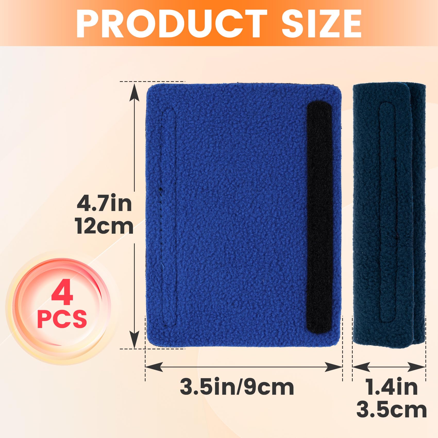 Fermeture Velcro STSTR, ajustement personnalisé pour un maintien sans glissement.