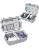 Etui stukcaze pour inhalateur asthme gris – accès rapide en déplacement.