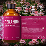 Massage avec Géranium SU JUABA – huile à diluer pour le corps