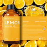 SU JUABA huile citron, possibilités de mélanges personnalisés et aromathérapie légère.