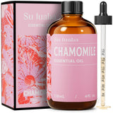 SU JUABA huile essentielle camomille — bouteille ambrée prête pour diffusion apaisante