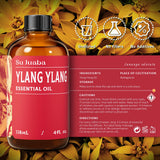 Gouttes faciles à doser grâce au bouchon inclus sur SU JUABA Ylang-Ylang.