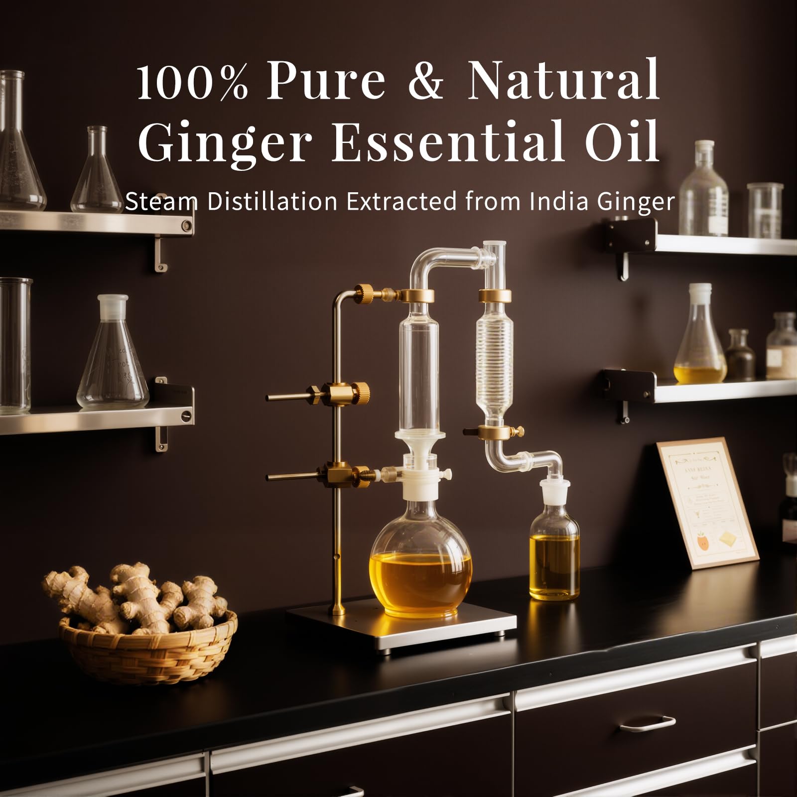 Soin capillaire nourrissant avec huile de gingembre SU JUABA