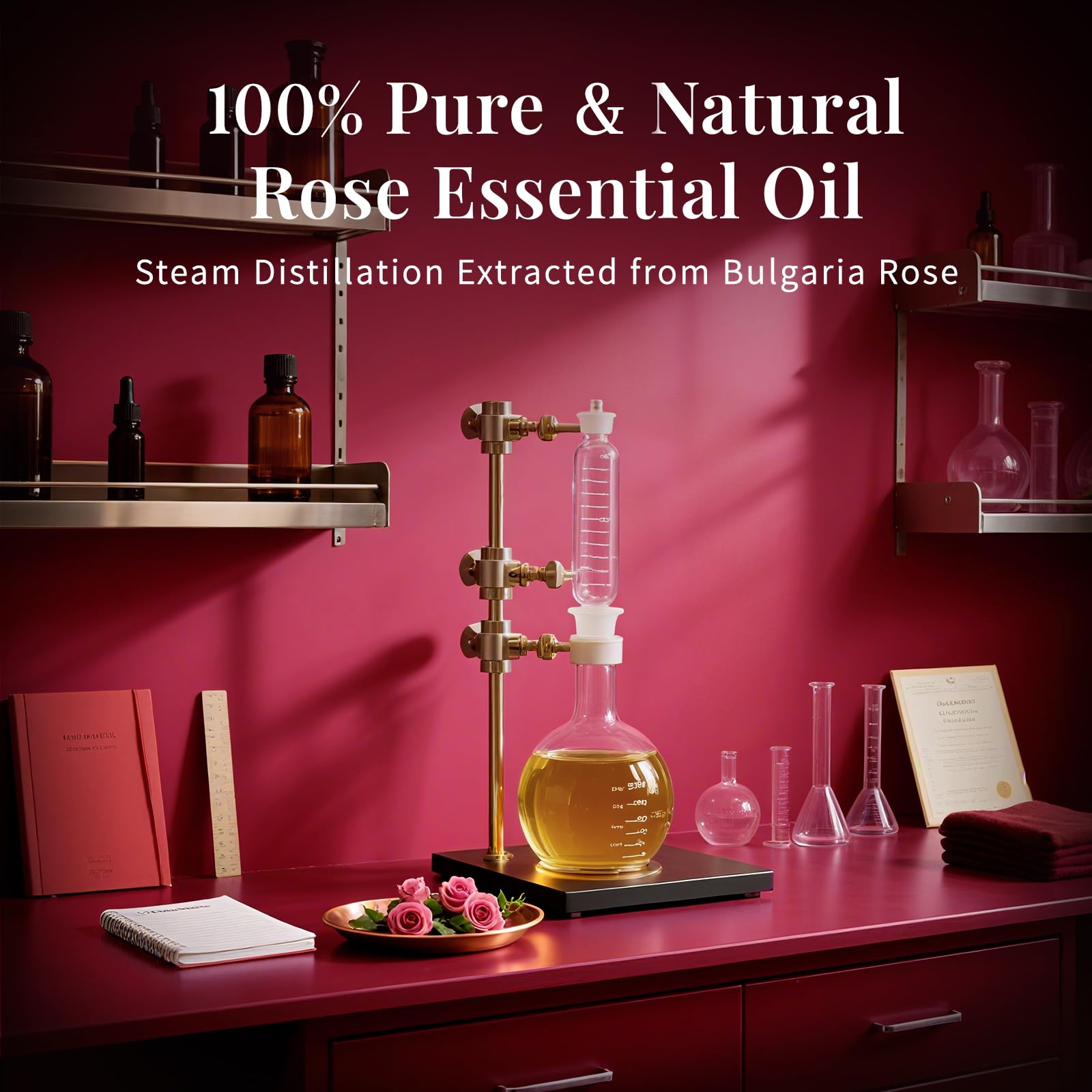 Soin cheveux rose SU JUABA pour cheveux plus maniables.