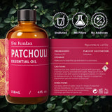 SU JUABA Patchouli: soin cheveux et shampoing faits maison