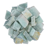 SUBSH Amazonite brut 1 livre: pierres brutes idéales pour décor et projets créatifs.