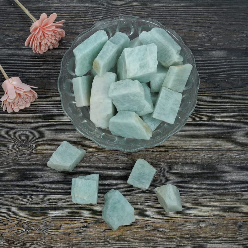 SUBSH Amazonite zen-bien-etre: parfait pour rites apaisants et décor spirituel à domicile.