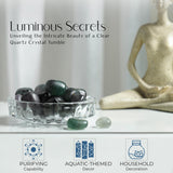 SUBSH Coffret cristaux fluorite : cadeau spirituel prêt à offrir.